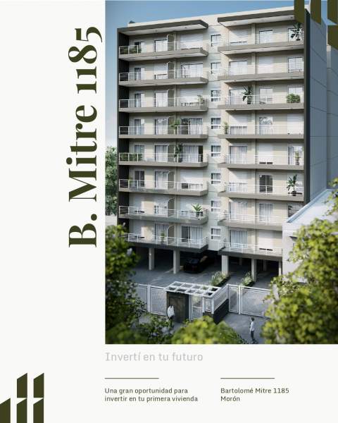 Departamento 3 amb en pozo en Moron - Constructora Clamaco
