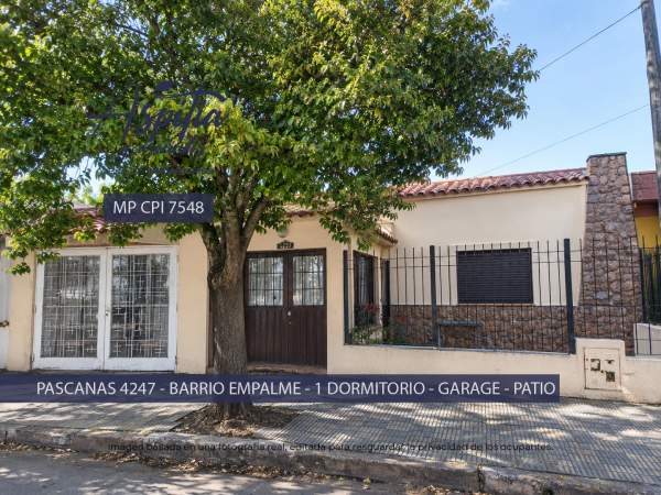 ALQUILER Departamento interno 1 dormitorio con cochera en barrio Empalme - 1