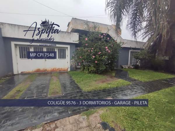 VENTA casa 3 dormitorios con pileta y gran patio en Villa Cornú Córdoba - 1