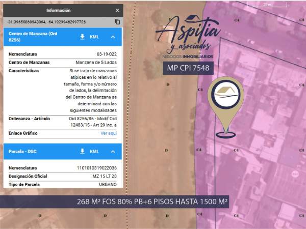 VENTA Lote apto desarrollo en Cofico – Córdoba Capital — foto 4