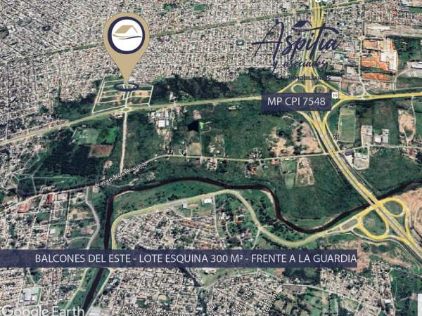 VENTA Lote 300 m² en esquina con todos los servicios – Balcones del Este — foto 2