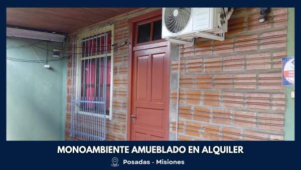 Alquiler de Monoambiente AMUEBLADO