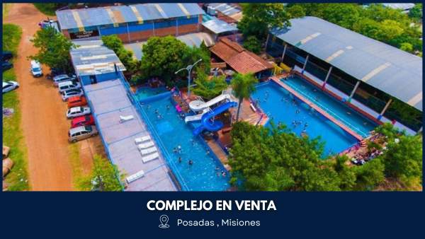 COMPLEJO DEPORTIVO y SOCIAL EN VENTA – OPORTUNIDAD ÚNICA