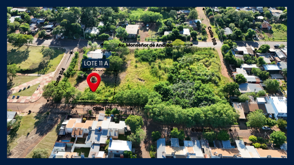 LOTE DE 1265 m2 en ESQUINA A METROS DE LA AV. MONSEÑOR DE ANDREA - 3