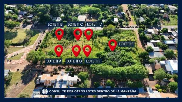 VENTA de 7 LOTES (8.400 m²) - 3