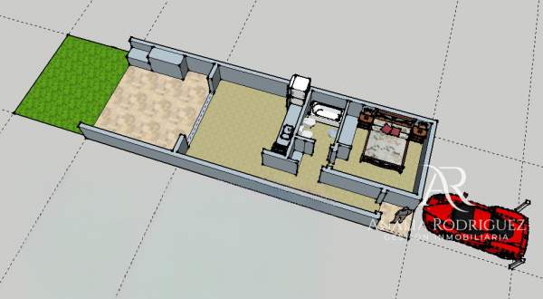 ALQUILER | DEPARTAMENTO 2 AMBIENTES CON JARDÍN, PARRILLA Y COCHERA EN LA MADRUGADA II – PILAR — foto 3