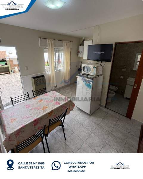 ALQUILER TEMPORARIO, DEPARTAMENTO 2 AMBIENTES - 4