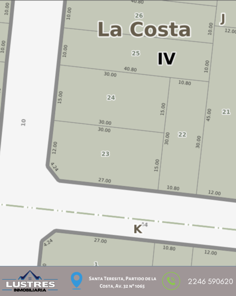 Terreno Lote En Venta En Santa Teresita, Costa Atlántica, Buenos Aires — foto 6