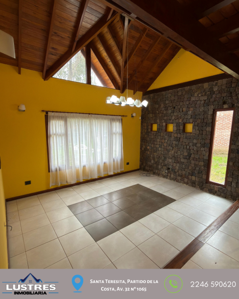 casa en venta santa teresita parque golf con amplio lote — foto 2