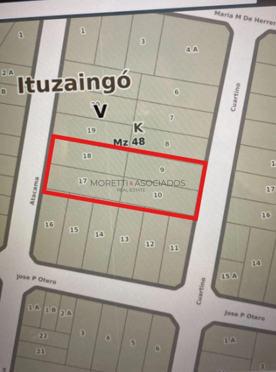 Gran Lote en inmejorable zona de Ituzaingo ideal desarrollista - 2